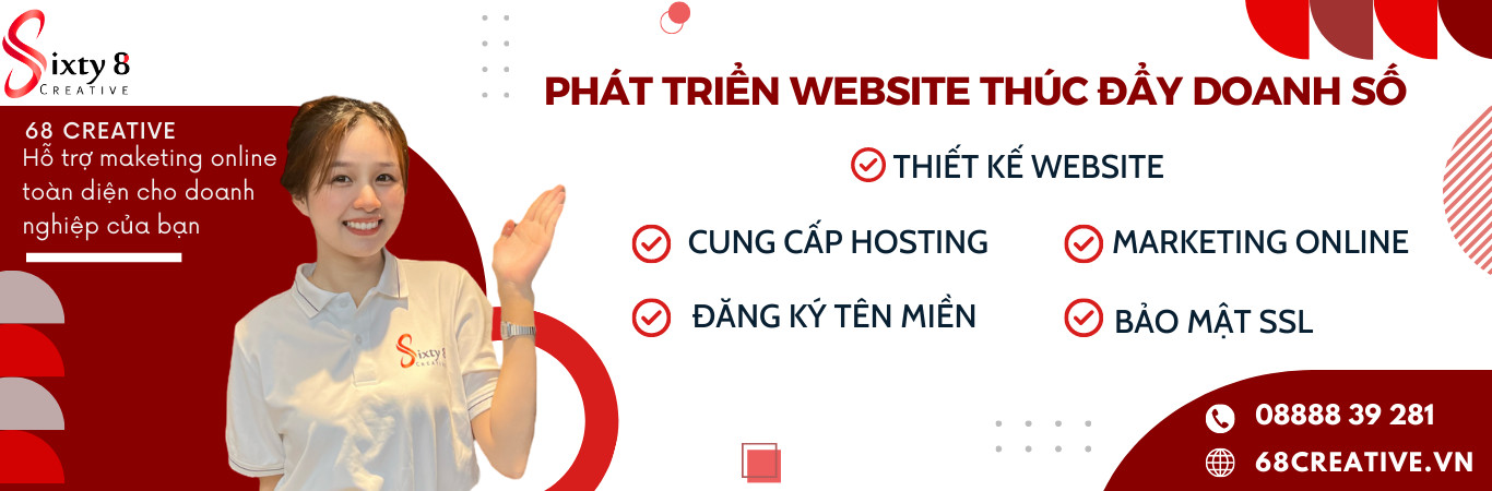  68 creative Công ty thiết kế website và marketing online chuyên nghiệp uy tín tại hóc môn